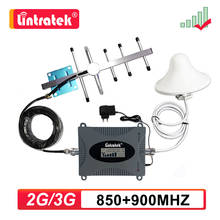 Lintratek 2G 3G 4G GSM 850 900mhz Cellular Signal Booster Cell Phone UMTS LTE 900 Repeater Amplifier Ceiling Antenna Set #9 2024 - buy cheap