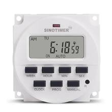 BIG LCD 1.6 Inch Digital 220V 230V AC 7 Days Programmable Timer Switch With UL Listed Relay Inside And Countdown Time Function 2024 - buy cheap