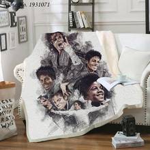 Michael Jackson 3D Printed Fleece Blanket for Beds Thick Quilt Fashion Bedspread Sherpa Throw Blanket Adults Kids 04 2024 - buy cheap