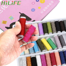 HILIFE 39 Color Handmade Sewing Thread Durable Sturdy Hand Stitching Home Embroidery Sewing Machine Line Box 2024 - buy cheap