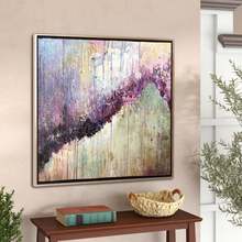 Abstract Oil Painting On Canvas Colorful Abstract Painting Large Abstract Canvas Art Large Oil Painting Purple Painting Abstract 2024 - buy cheap