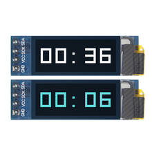 10pcs  0.91 inch OLED module  0.91" white OLED 128X32 OLED LCD LED Display Module 0.91" IIC Communicate D24 2024 - buy cheap