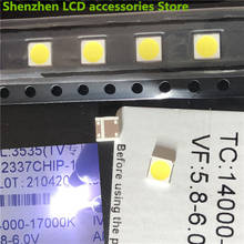 3535 6V SMD лампы бусины специально для LG светодиодный ТВ Подсветка полосы Bar запасные 100% новый 2024 - купить недорого