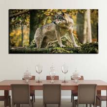 Modern Photo Animal wolf Picture Canvas Painting Wall Art For Living Room Home Decor HD Prints Poster 2024 - buy cheap