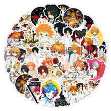 10/50pcs The Promised Neverland  Japanese Anime Stickers for Notebook Motorcycle Skateboard Computer Phone Cartoon Toy Sticker 2024 - buy cheap