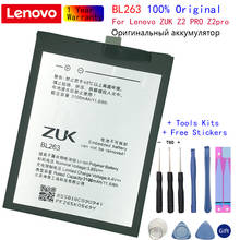 100% Original new For Lenovo 3100Mah BL263 Original Battery Replacement for Lenovo ZUK Z2 PRO Z2pro Smart Mobile Phone Battery 2024 - buy cheap