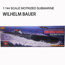 Plastic Assembly Model Warship 1/144 WWII German U Submarine Electric Automatic Ups and Downs Modern For Collection 2024 - buy cheap