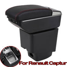 For Renault Captur armrest box Central Store Content Captur Armrest Box Cup Holder  Interior Car-styling Accessories 2024 - buy cheap