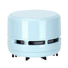 Portable Mini Desktop Vacuum Desk Dust Vacuum Cleaner Battery Operated 2024 - buy cheap
