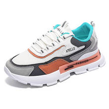 Sneakers Women Platform Chunky Casual Running Shoes Luxury Female Walking Trainers Mixed Colors Woman Height Increasing 5 cm New 2024 - buy cheap