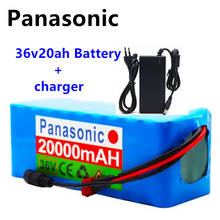 Аккумулятор Panasonic 36 В 10S4P 42 в 20Ah, батарея 500 Вт, батарея высокой мощности 20000 в, электрический велосипед, Ebike зарядное устройство BMS + 42V2A зарядное устройство 2024 - купить недорого