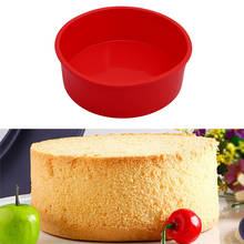Big Round 3D DIY Cake Mold Silicone Cake Stand Muffin Pizza Pastry Baking Tray Kitchen Cake Decorating Tools Baking Accessories 2024 - buy cheap