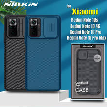 Nillkin-funda deslizante para Xiaomi Redmi Note 10 Pro Max, protección de cámara, lente, privacidad, cubierta trasera 2024 - compra barato