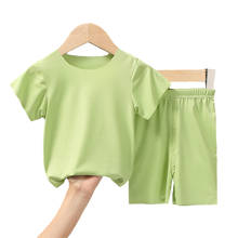 Summer Sets for Children 2021 New Baby Boys Clothes Short Sleeve Set For Girls Toddler Clothes Children's Clothing Sets 0-4 year 2024 - buy cheap