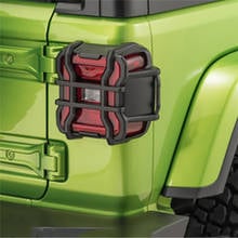 2pcs/set Metal Tail Light Bracket Cover for AXIAL SCX10 III JEEP Wrangler Model Car Upgrade Parts 2024 - buy cheap