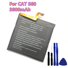New high quality Replacement battery 3800mah For Caterpillar Cat S60 APP-12F-F57571-CGX-111 batteries Bateria + Tools 2024 - buy cheap
