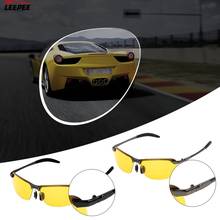 Óculos de sol com visão noturna uv400, óculos com lentes polarizadas, proteção uv, acessórios para automóveis 2024 - compre barato
