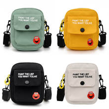 Korean Mini Women Canvas Handbags Student Bag Cell Phone Bags Simple Small Crossbody Bags Casual Ladies Flap Shoulder Bag 2024 - buy cheap