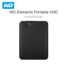 Western Digital WD element-disco duro externo portátil, hdd 2,5, USB 3,0, 5TB, 1TB, 2TB, 3TB, 4TB, Original para PC y portátil 2024 - compra barato