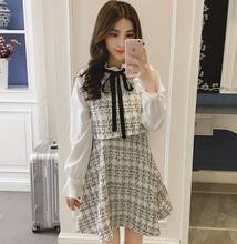 Vestidos Vintage coreanos para mujer, elegantes Vestidos de fiesta de manga larga, pasarela, otoño e invierno, 2021 2024 - compra barato