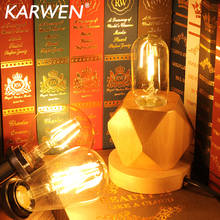 KARWEN LED Bulb lamp Filament light ST64  Antique Vintage LED Edison Bulb 2W 4W 6W 8W Glass Ball Bombillas LED lamp 220V 2024 - buy cheap