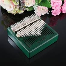 Kalimba profissional de 17 teclas piano de dedo em mogno mbira presente com bolsa, 2020 2024 - compre barato