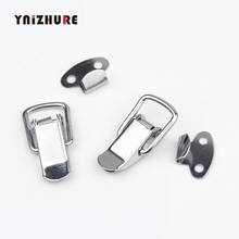 YNIZHURE Hardware Cabinet Boxes Spring Loaded Latch Catch Toggle Hasp 43*21mm Mild Steel Hasp For Sliding Door Simple Window 2024 - buy cheap