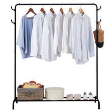 Rack para roupas, rack de secagem para pendurar roupas, o chão, simples, móvel, quarto, prateleira de roupas 2024 - compre barato