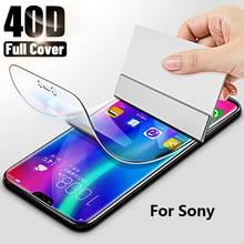 Película de hidrogel completa 93D para Sony Xperia XA1 XA2 XA XZ1 XZ2 XZ3, película protectora de pantalla compacta para Sony 1 10 Plus XP5 2024 - compra barato