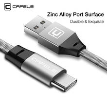Cafele USB Type C Cable For Xiaomi Redmi Note 8 7 k20 pro USB C Phone Cable Fast Charging Wire For Samsung S10 USB Type-C Device 2024 - buy cheap