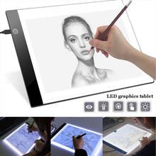 USB Powered Ultra-thin A5 LED Drawing Board Pad Animation Tracing Light Box Lightbox Tablet Blank Canvas with 3 level Dimming 2024 - buy cheap