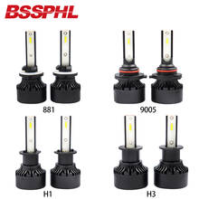 BSSPHL Auto LED Light 12V 881 9005 H1 H3 H4 H7 H8 H9 H11 PSX24 PSX26 Car Head light replacement bulbs fast start lemon-yellow 2024 - buy cheap