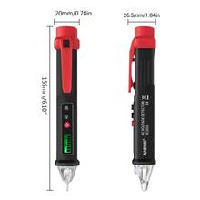 2022 New Digital Voltage Detector 12-1000V AC/DC Non-Contact Electric Test Pencil VC1010 2024 - buy cheap