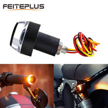 12v led seta de motocicleta interruptor de luz impermeável, guidão de motocicleta, extremidade esquerda direita, interruptores de sinal de volta para atv dirt pit bike 2024 - compre barato