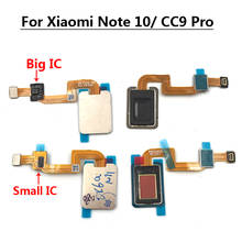 For Xiaomi Mi Note 10 / CC9 Pro Touch ID Fingerprint Sensor Scanner Home Return Key Menu Button Flex Cable Ribbon Mi Note10 Pro 2024 - buy cheap