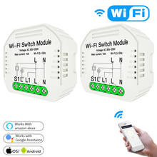 Wifi Smart Light Switch Diy Breaker Module Smart Life/Tuya APP Remote Control Work With Amazon Alexa Google Home 1/2 Way 2024 - buy cheap