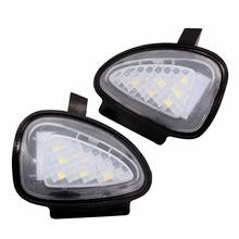 2Pcs/Set High Bright LED Under Side Mirrors Lamp 6SMD for VW Volkswagen Golf 6 Gti/Golf Cabriolet/Touran 2024 - buy cheap