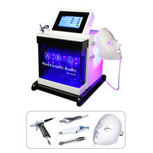 Máquina multifunción para el cuidado de la piel, dispositivo de dermoabrasión Facial con LEd, 7 colores, eliminación de arrugas, Hydra 2024 - compra barato