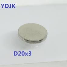 10 20 50 100PCS/LOT Disc Magnet 20*3 N38 NdFeB Rare earth Permanent MAGNET 20x3 Strong Neodymium Magnets 20 x 3 2024 - buy cheap