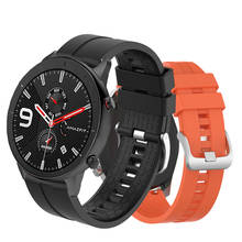 Pulseira de relógio de 22mm, pulseira de relógio para huawei watch gt 2 46mm, samsung galaxy watch 46mm gear s3, amaze amazfit gtr 47 2024 - compre barato