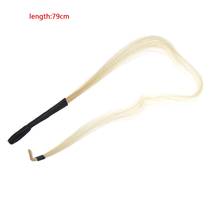 1pc 79cm Natural Caballo Blanco pelo arco de Erhu pelos piezas de instrumentos musicales 2024 - compra barato