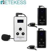 RETEKESS Беспроводная система гида 195-230 МГц аудио система передачи 99 каналов для синхронного перевода приема 2024 - купить недорого