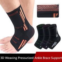 1 Piece Ankle Brace Compression Support Sleeve Elastic Breathable sport knit ankle guard Injury Recovery Joint Pain Brace Pad 2024 - buy cheap