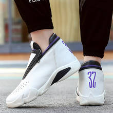 Novo high-end sapatos de basquete jordan luz sapatos de basquete dos homens collants à prova dwaterproof água sapatos de basquete para esportes ao ar livre cesta 2024 - compre barato