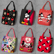 Figuras de Disney de Mickey y Minnie Mouse, productos de dibujos animados, accesorios de Cosplay, regalos de compra personalizados, mamá y niño 2024 - compra barato