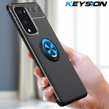 Keysion capa anti-choque para oneplus 9 9 pro 5g, silicone macio, anel magnético, suporte, capa traseira para one plus 9 9 pro 1 + 9 pro 2024 - compre barato