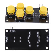 High Quality AD Keyboard Simulate Five Key Module Analog Button For Arduino Sensor Expansion Board 2024 - buy cheap