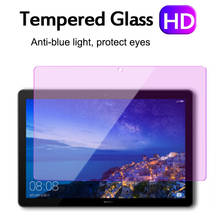 Purple Film Tempered Glass For Huawei MediaPad T5 10 2018 10.1 inch Tablet Screen Protector Anti Blue Light Glass Film 2024 - buy cheap