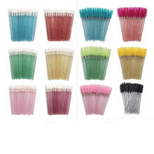 150PCS Crystal Lip Brushes Glitter Eyelash Brushes Unit Disposable Lip Gloss Mascara Wands Makeup Beauty Tools 2024 - buy cheap