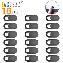 ¡! ACCEZZ-cubierta Universal para WebCam, cierre magnético de plástico para Macbook, Web, portátil, tableta, lente del teléfono, cubierta de privacidad, 18 Uds. 2024 - compra barato